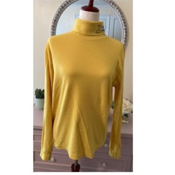 Ski-Doo Logo Yellow Turtleneck - Picture 2 of 5